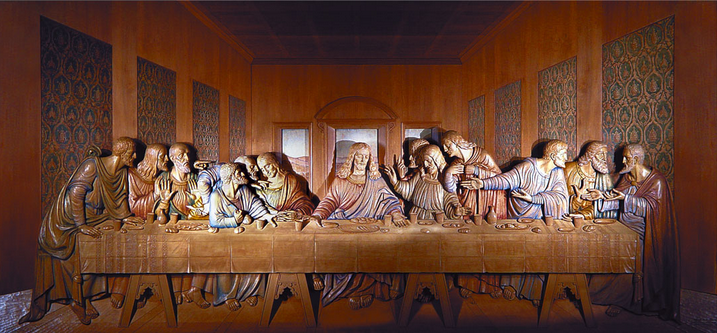 The Last Supper Carving
